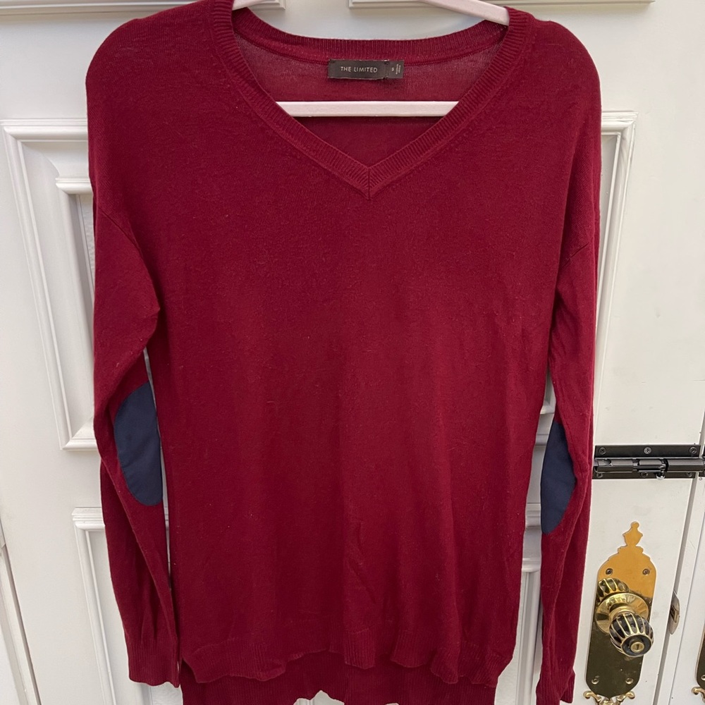 The Limited - Maroon Sweater - Size SMALL